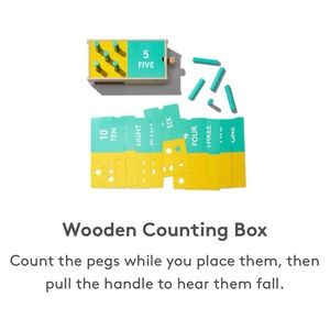 Lovevery Wooden Counting Box